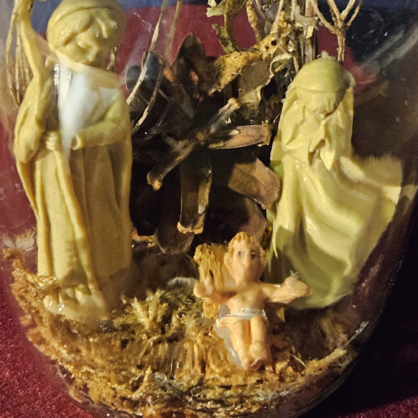Tutte le decorazioni: Weihnachtskrippe im Glas, handgemacht – Usato da Kriens venduto da gra_fhn7 3