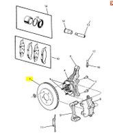 Bremsscheibe vorne Chrysler Voyager K04683918AD