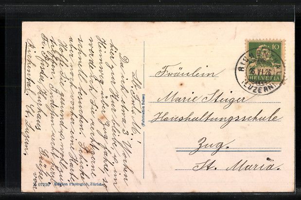 Cartoline postali: AK Richenthal, Blick auf das Kurhaus – Usato da Berlin venduto da bartko-reher 1