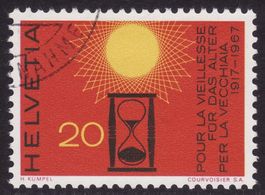SBK-Nr. 450 (Für das Alter 1967) gestempelt
