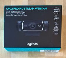 Logitech C922 PRO Webcam mit Stativ