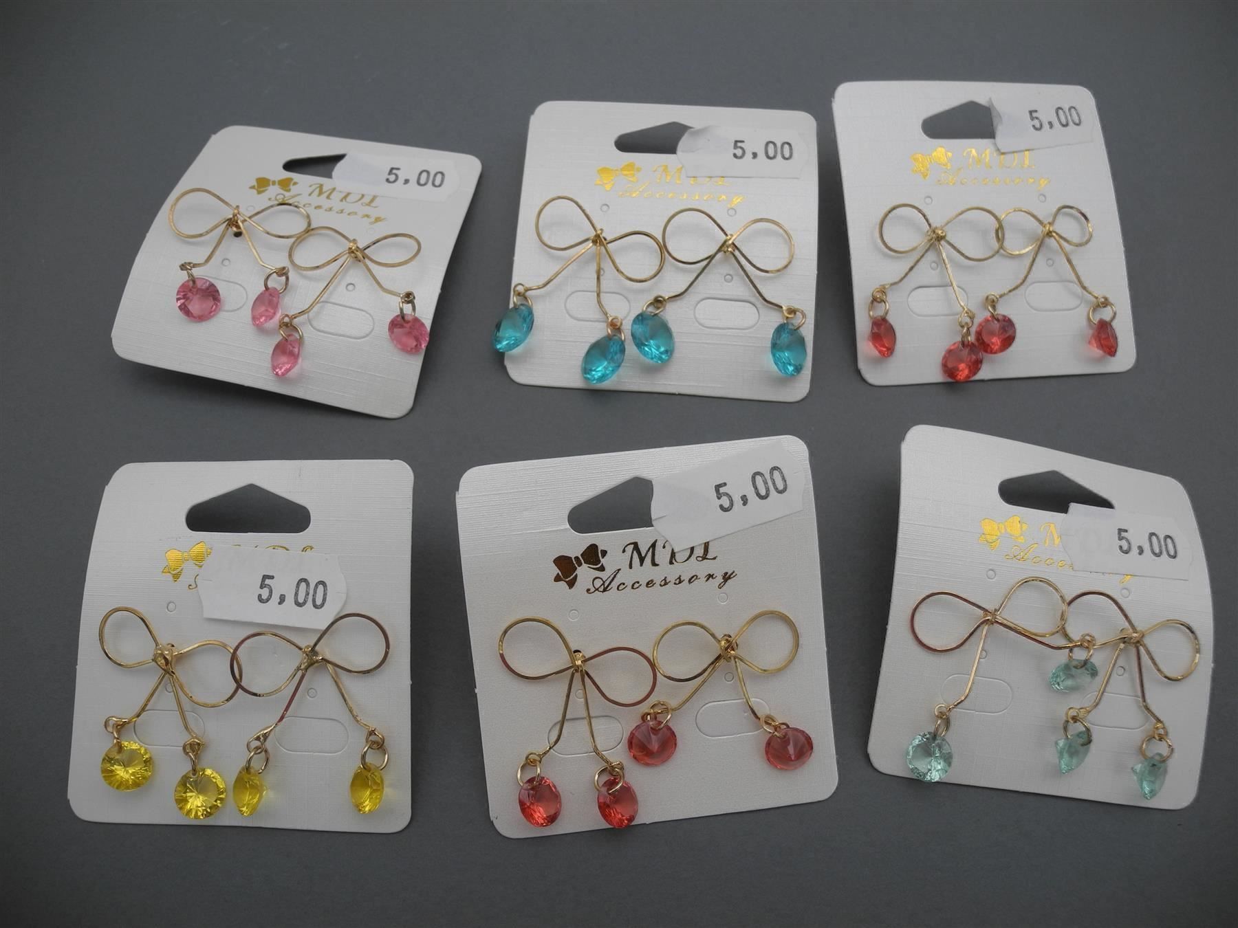 Ohrringe & -stecker: 6 Paar Modeschmuck Ohrstecker, Nr. 73b – Neu (gemäss Beschreibung) aus Kottwil von Crazyrolf