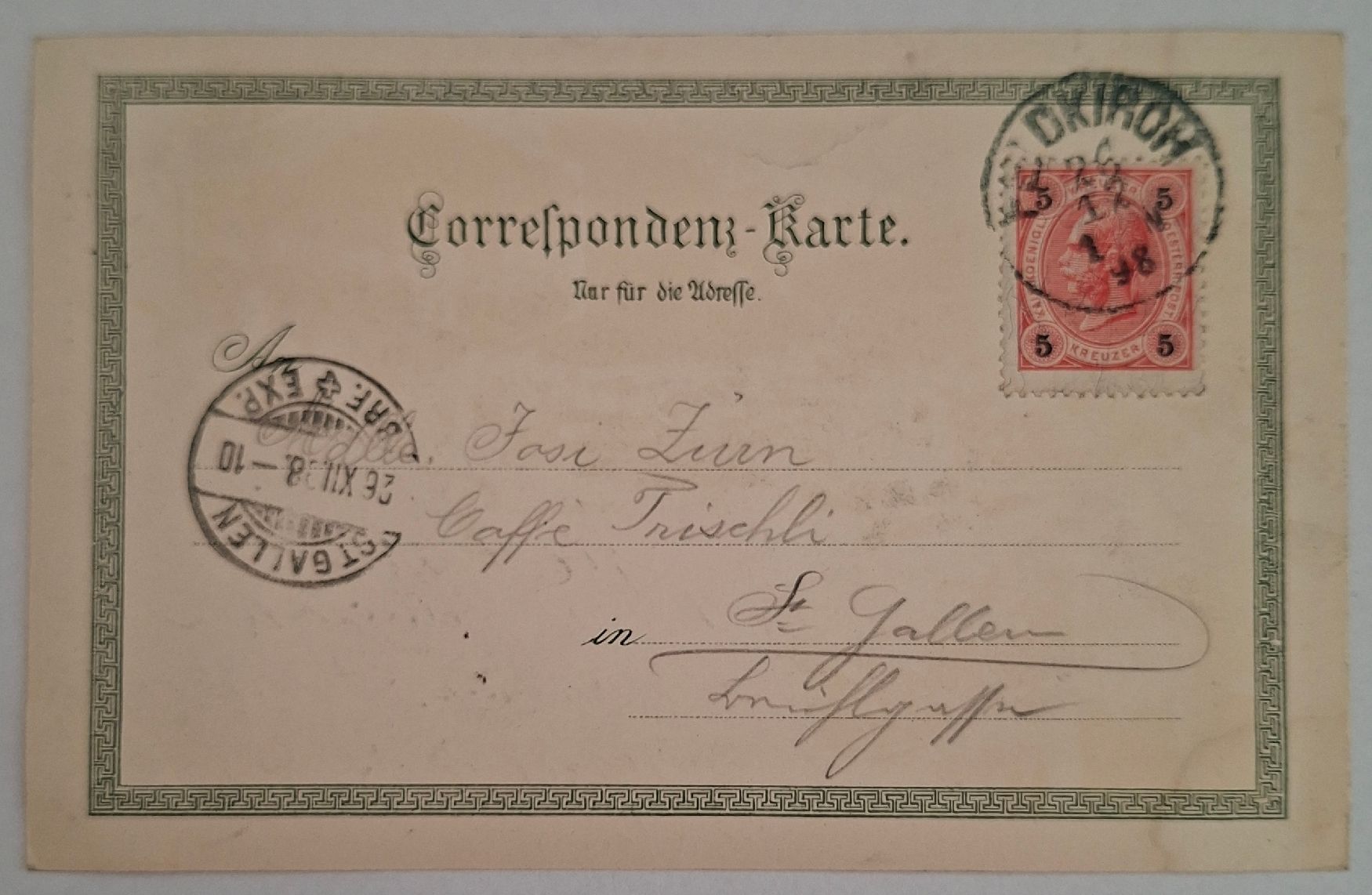 Cartoline postali: Gruss aus Feldkirch  – Usato da Affoltern am Albis venduto da Broki-Albis 1