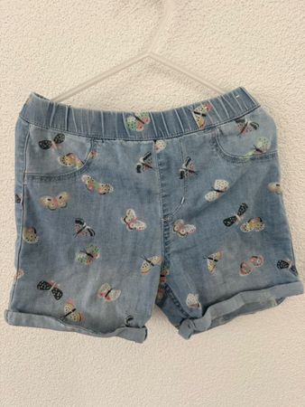 Mädchen Shorts Jeans Print Grösse 134 