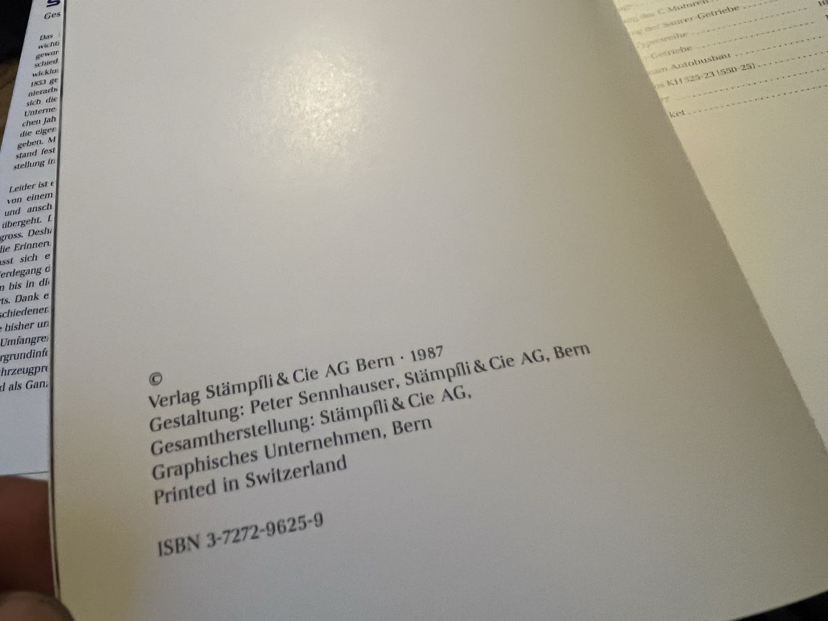 Libri: SAURER Geschichte einer Nutzfahrzeugfabrik Oldtimer Buch – Usato da Wiesenberg venduto da swissantik 3