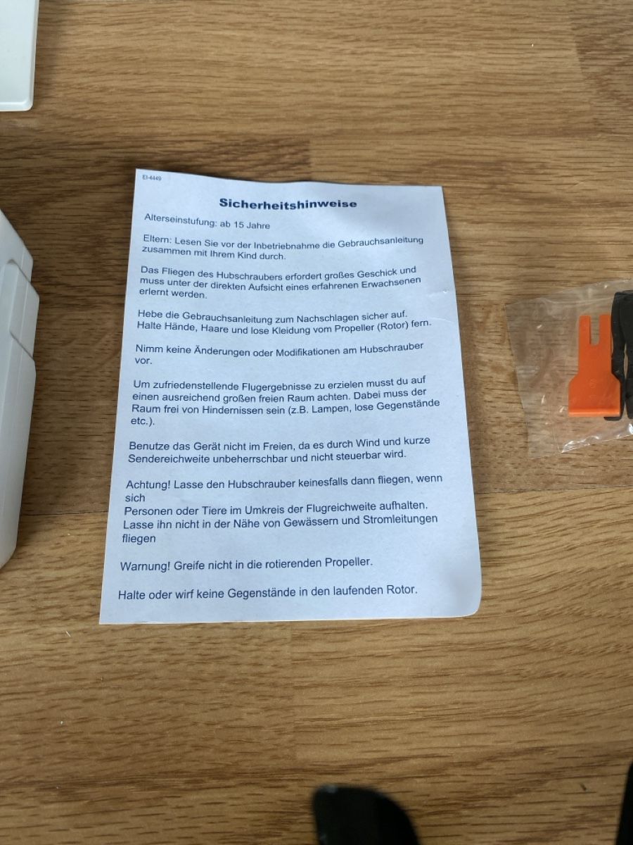 Giocattoli: Spielzeug Helikopter mit Kamera – Usato da Gränichen venduto da cat_lady 6