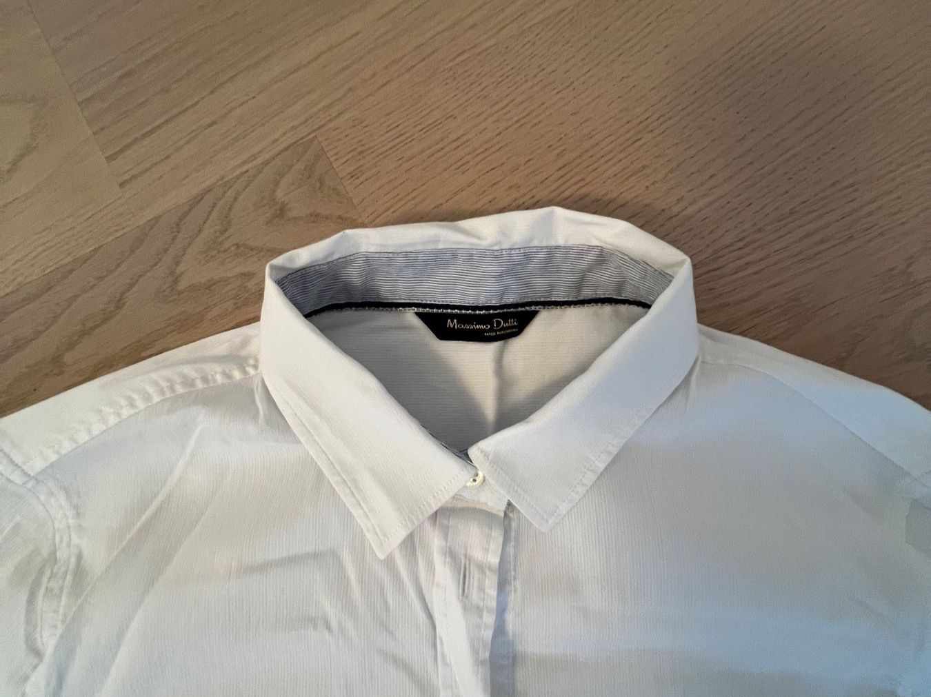 Massimo Dutti Camicette: Damenhemd/Bluse in weiss von Massimo Dutti, Gr. 36 – Usato da Winterthur venduto da mic_l98y 4