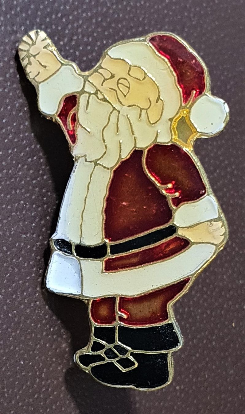 Plaketten & Abzeichen: Q598 - Pin Santaclause Santa Clause – Gebraucht aus Reinach BL von Boston-Verkauf