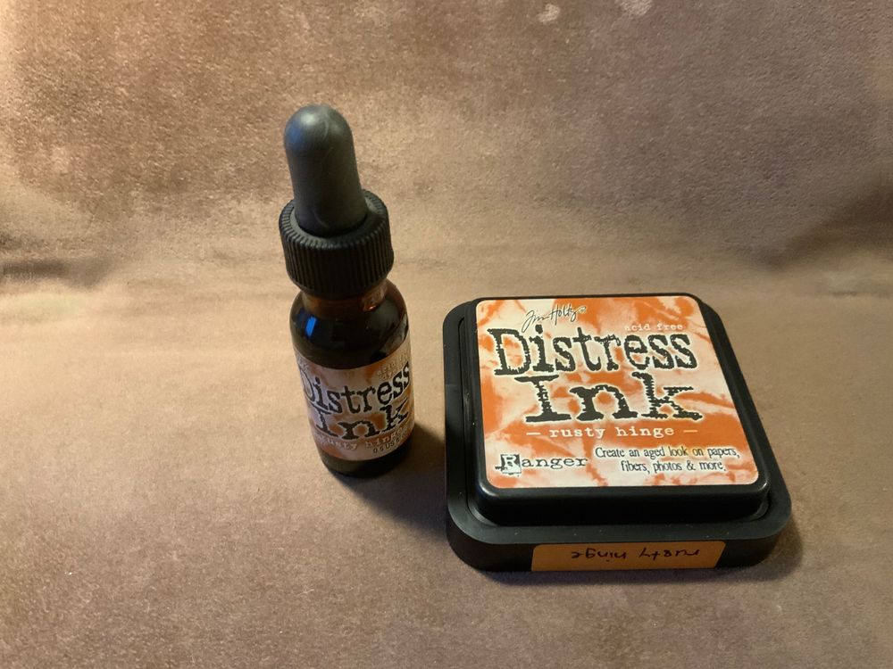 Stempelkissen Tim Holz Distress Ink Farbe rusty hinge | Kaufen auf Ricardo