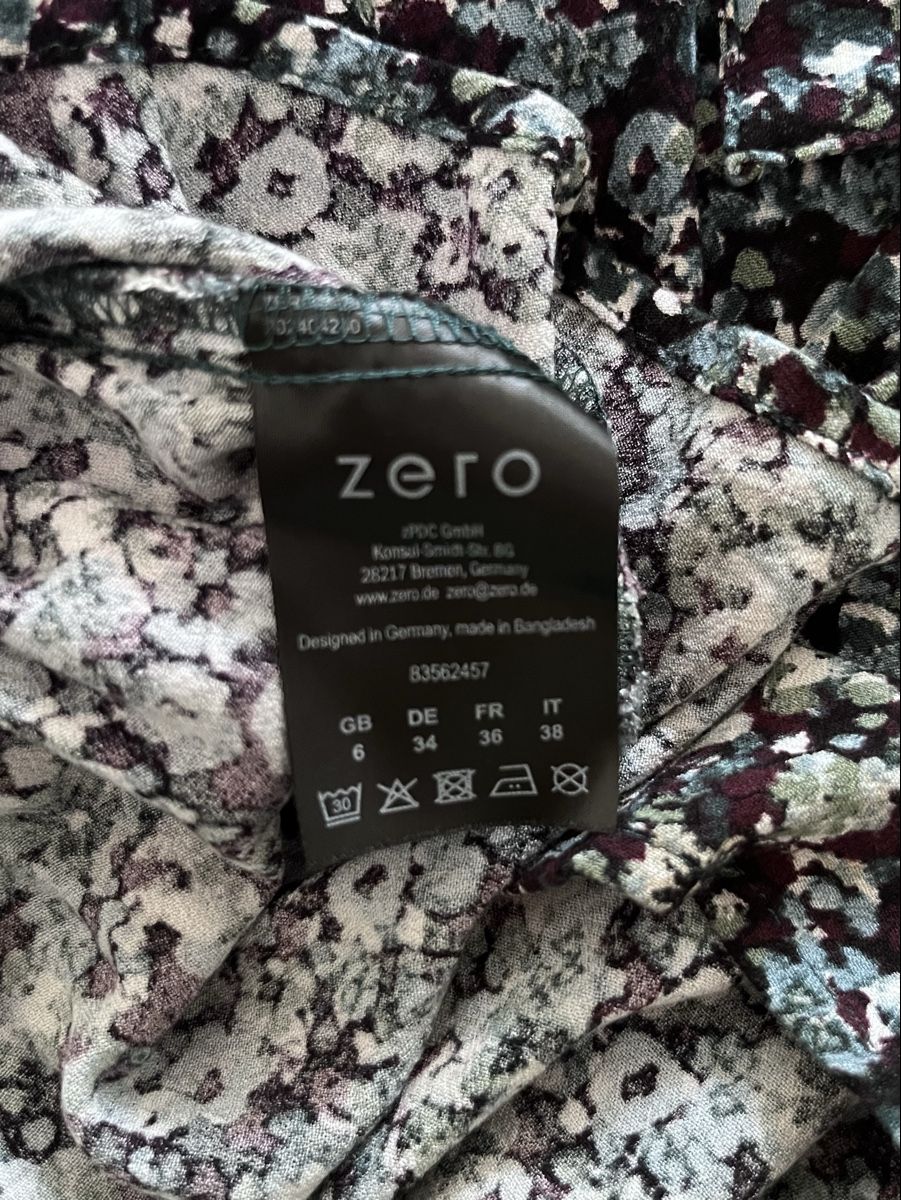 Robes: Kleid von ZERO mit Blumenmuster Gr 36 – Neuf (Voir description) à Baden par Didi_sunshine 3