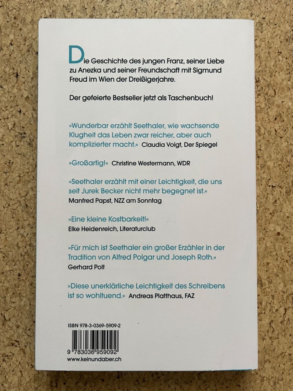 Libri: Taschenbuch "Der Trafikant", Robert Seethaler – Nuovo (secondo la descrizione) da Grosswangen venduto da Vita500 1