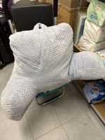 Reading pillow light blue with arms good condition