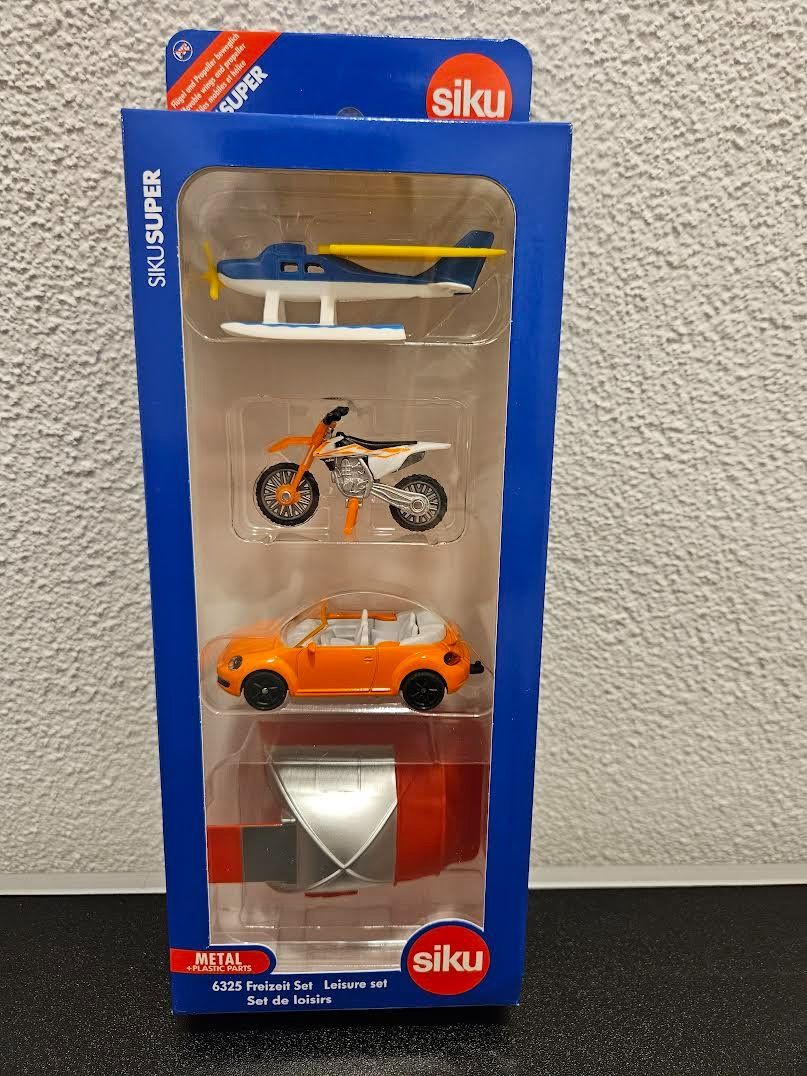 Siku Giocattoli: Neu - Siku - 6325 - Freizeit Set – Nuovo e nell'imballaggio originale da Dagmersellen venduto da Jarsetz_Restposten