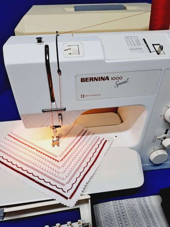 BERNINA 1000 SPECIAL WIE NEU GARANTIE 3MT FRISCH REVIDIERT Kaufen auf