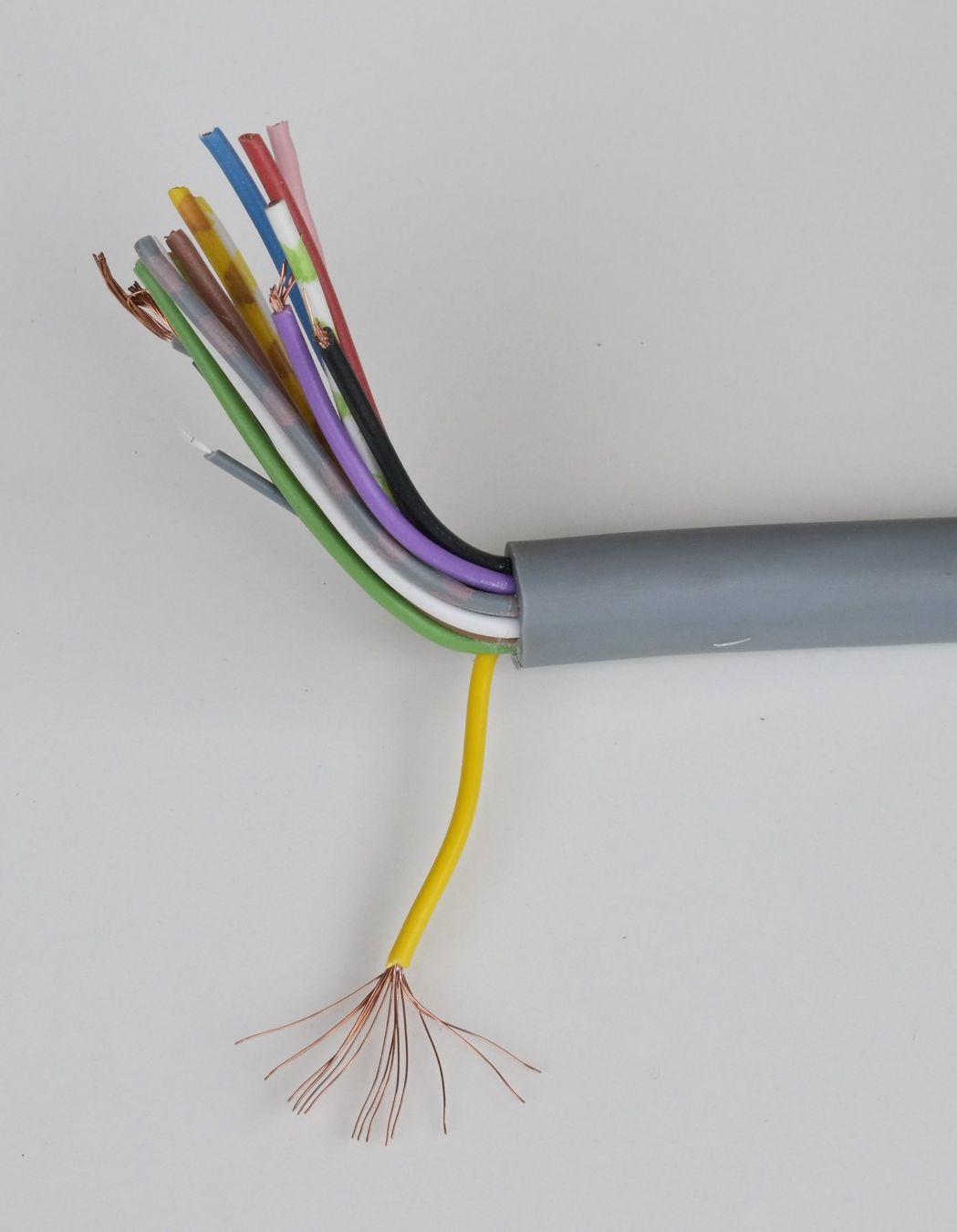 Kabel: 16-poliges Steuerkabel 0.5 mm2 in Meterware – Neu (gemäss Beschreibung) aus Elgg von BernhardE 1
