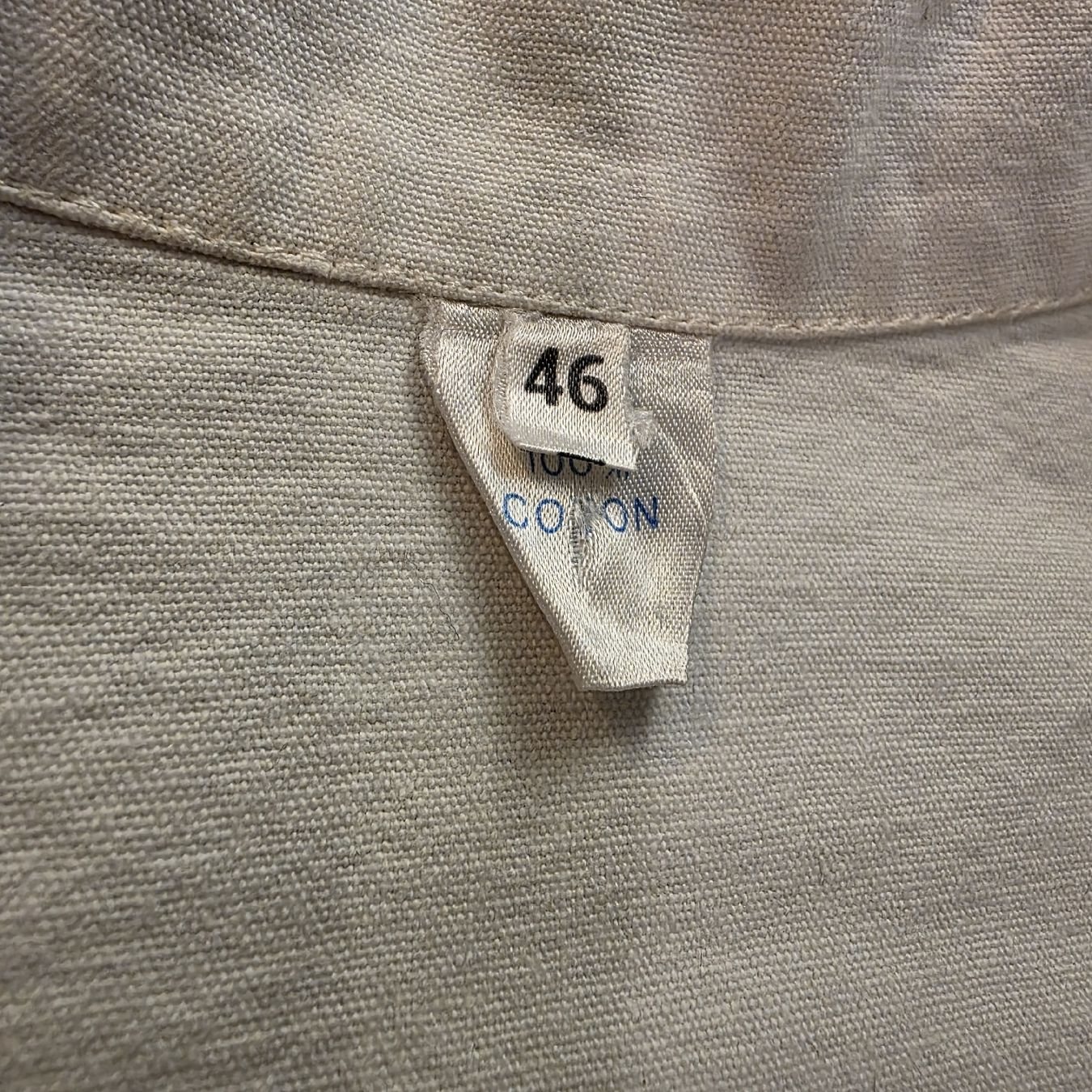 Lee Giacche: Veste vintage Lee Cooper écru 1970 zip Éclair workwear – Usato da Etoy venduto da Vinylafrime 4
