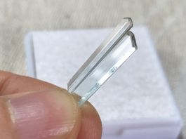 Aquamarin roh Kristall Augenrein Sammlerstück 5.9 Karat