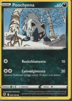 TCG POKEMON Lucentezza Siderale ARS 095/189 POOCHYENA Italia