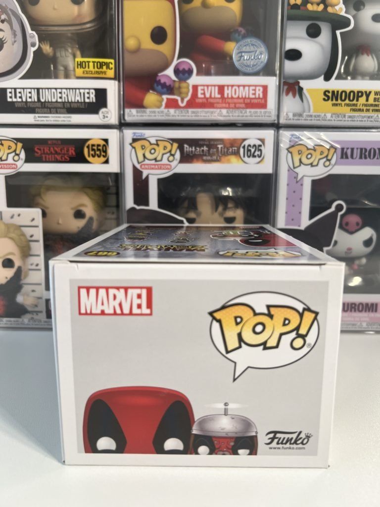 Funko Statuette: Funko POP! Marvel Zombies Deadpool with Headpool Limitée – Nuovo e nell'imballaggio originale da Le Mouret venduto da perfectbijou 4