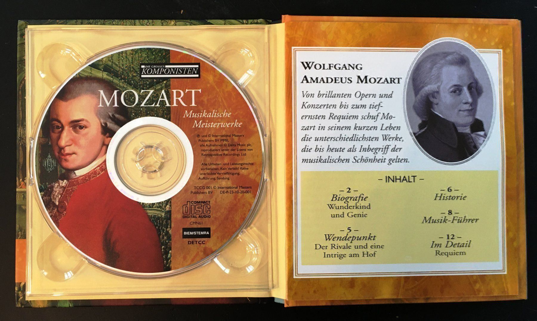 CDs: Mozart - Musikalische Werke - CD – Gebraucht aus Oftringen von Vucki 1