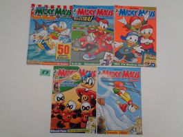 5 x Walt Disney Hefte - Micky Maus – 2005