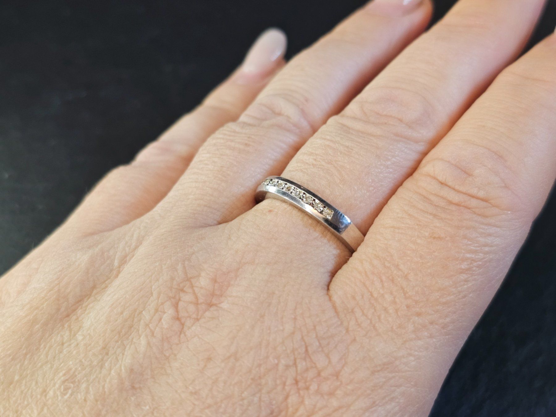 Anelli: Silberring 12 Diamanten getestet 925 Silber 0,06ct Ring – Nuovo (secondo la descrizione) da Riedt b. Erlen venduto da Gottestraene 8