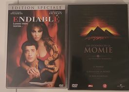 Lot de 2 DVDs B. Fraser: Endiable + Les Légendes de la Momie