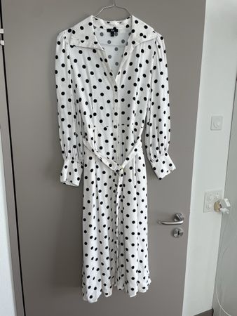 C&A Kleid gepunktet Gr. 42