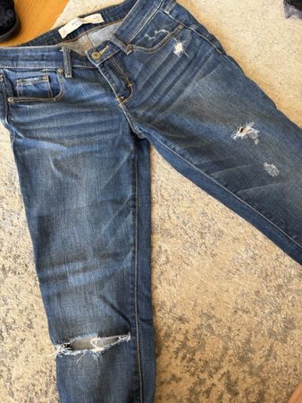 Abercrombie Jeans, destroyed Look, Groesse W25/L29 👍