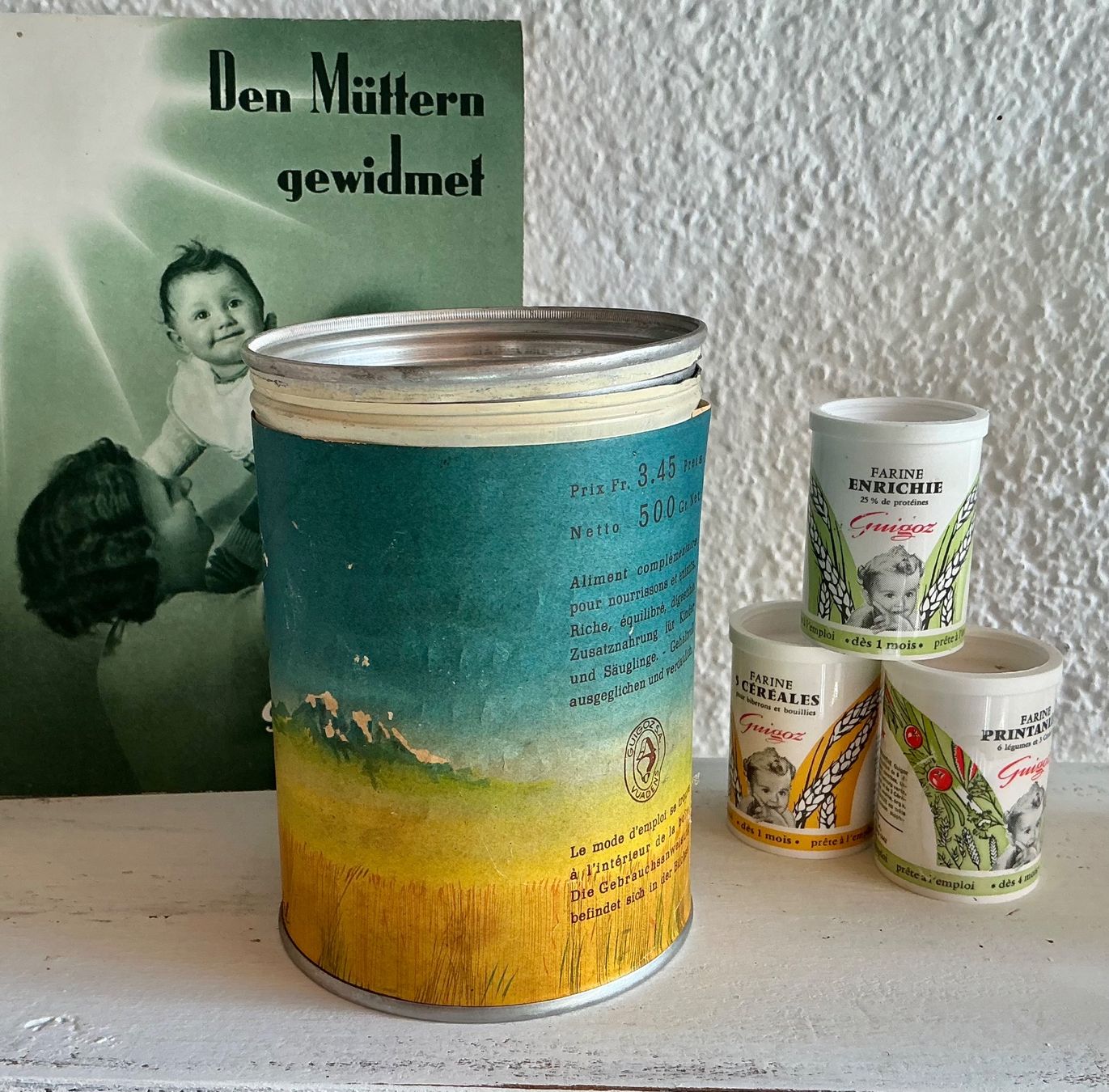 Dosen: ALTE GUIGOZ MILCHMEHL DOSE – Gebraucht aus Zell LU von Silvermemory 1