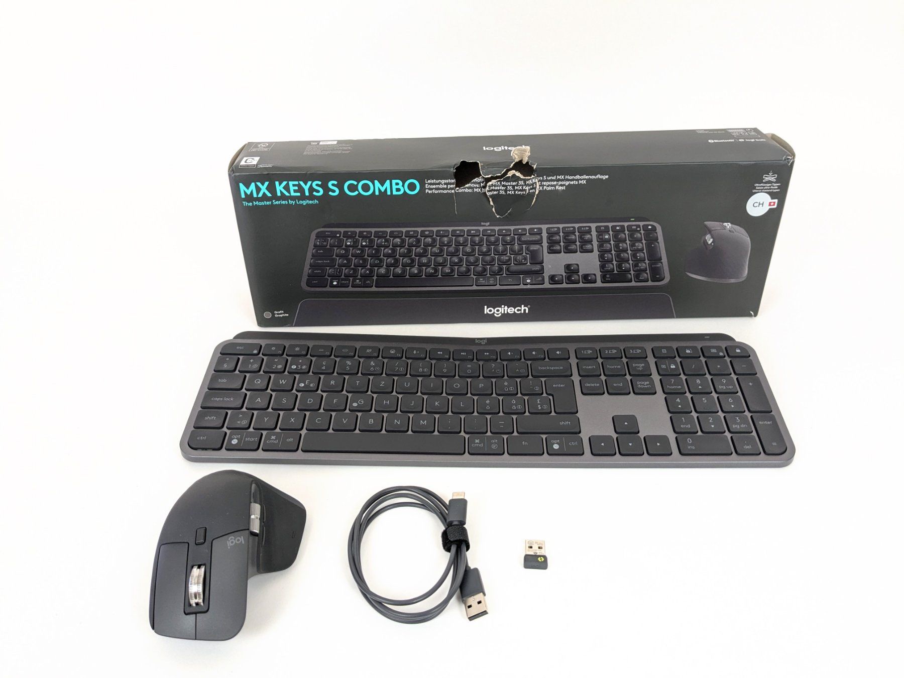 Logitech Tastiere: LOGITECH MX Keys S Combo Tastatur – Usato da Thun venduto da Restwert_Thun
