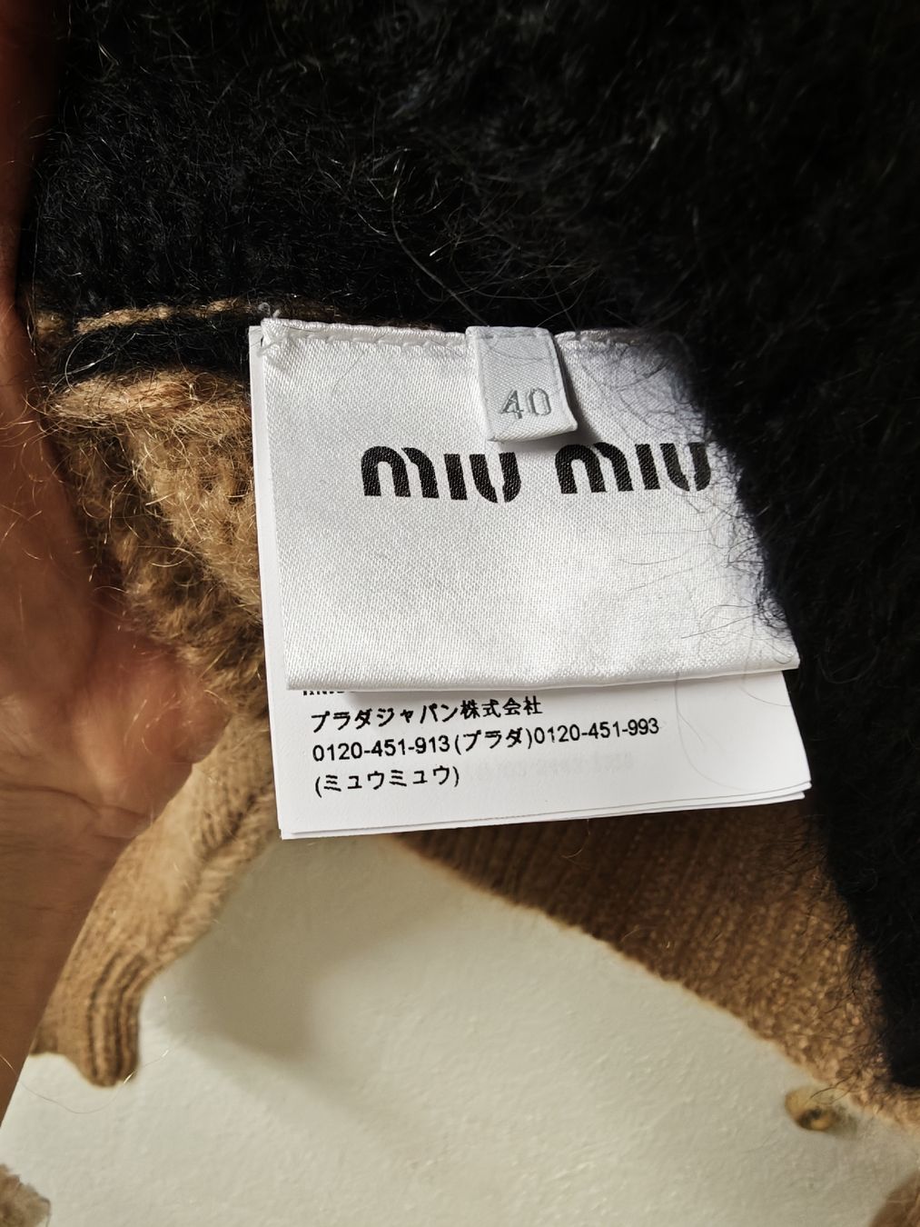Miu Miu Maglioni & Felpe: MIU MIU Strickpullover – Usato da Erlenbach ZH venduto da nlh 3