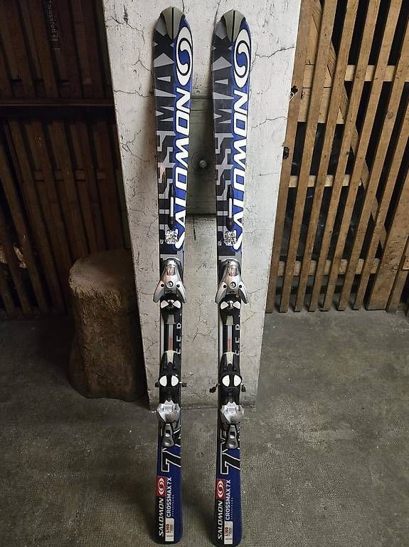 Sci: Salomon Crossmax 7X Spaceframe Ski 160 cm mit Bindung – Usato da Basel venduto da Mahapo