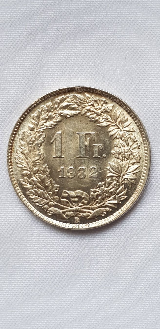 Alle Münzen: 1 Franken 1932 Schweiz – Gebraucht aus Dällikon von Toyfan