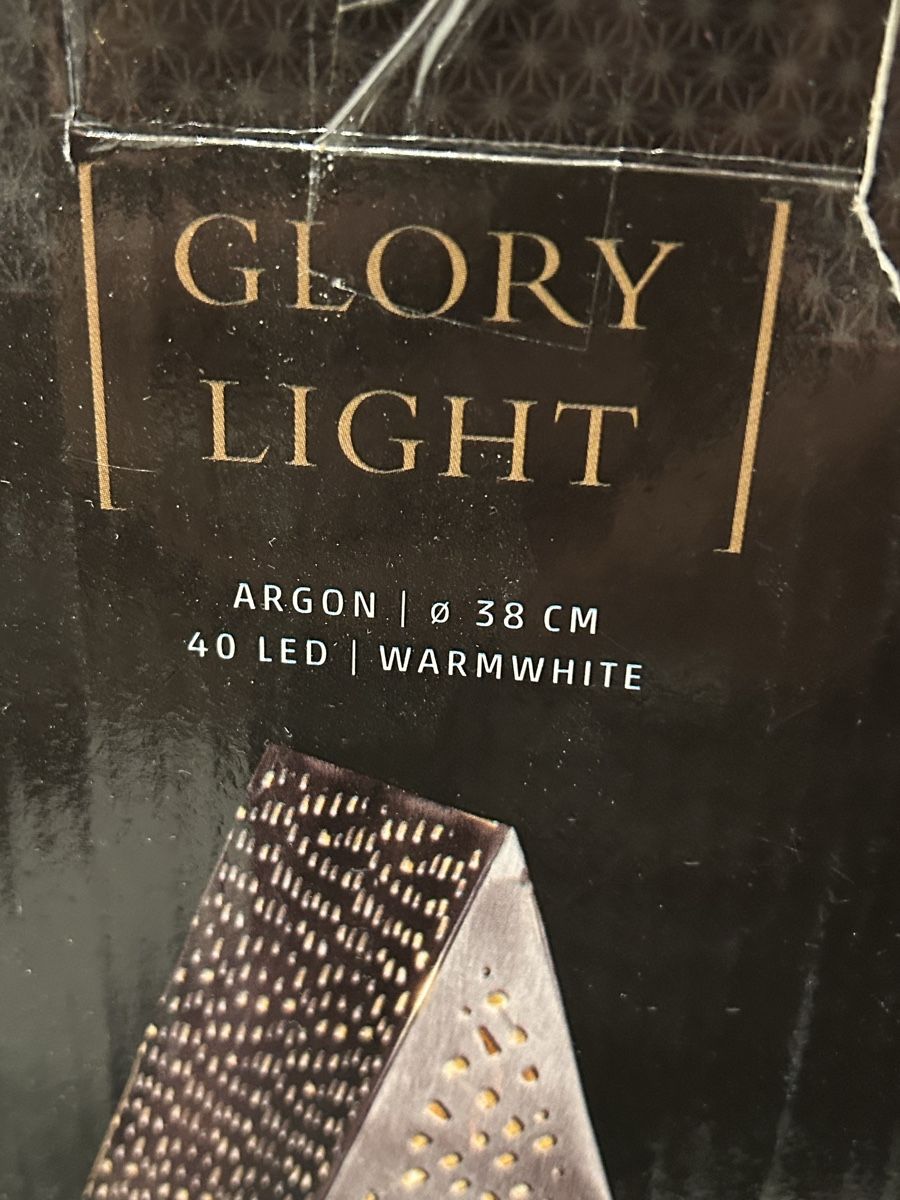 Tutte le decorazioni: Glory Light Stern Lampe 38 cm – Usato da Gunten venduto da starfish3 7
