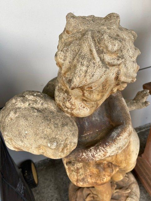 Statuette: Antike Steinfigur aus Italien – Usato da Arlesheim venduto da cocoandco 1