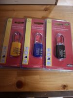 Burg Wächter Zahlenschlösser, 3 Stk., Neu & Originalverpackt