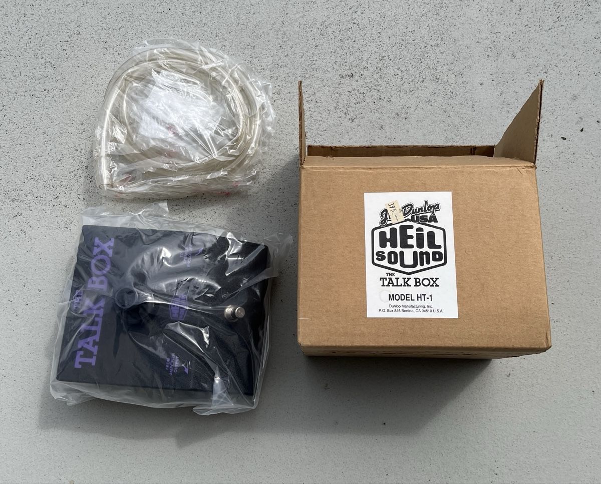 Heil Sound Talk Box HT-1 - Vintage Effektgerät! Top! (Neu (gemäss