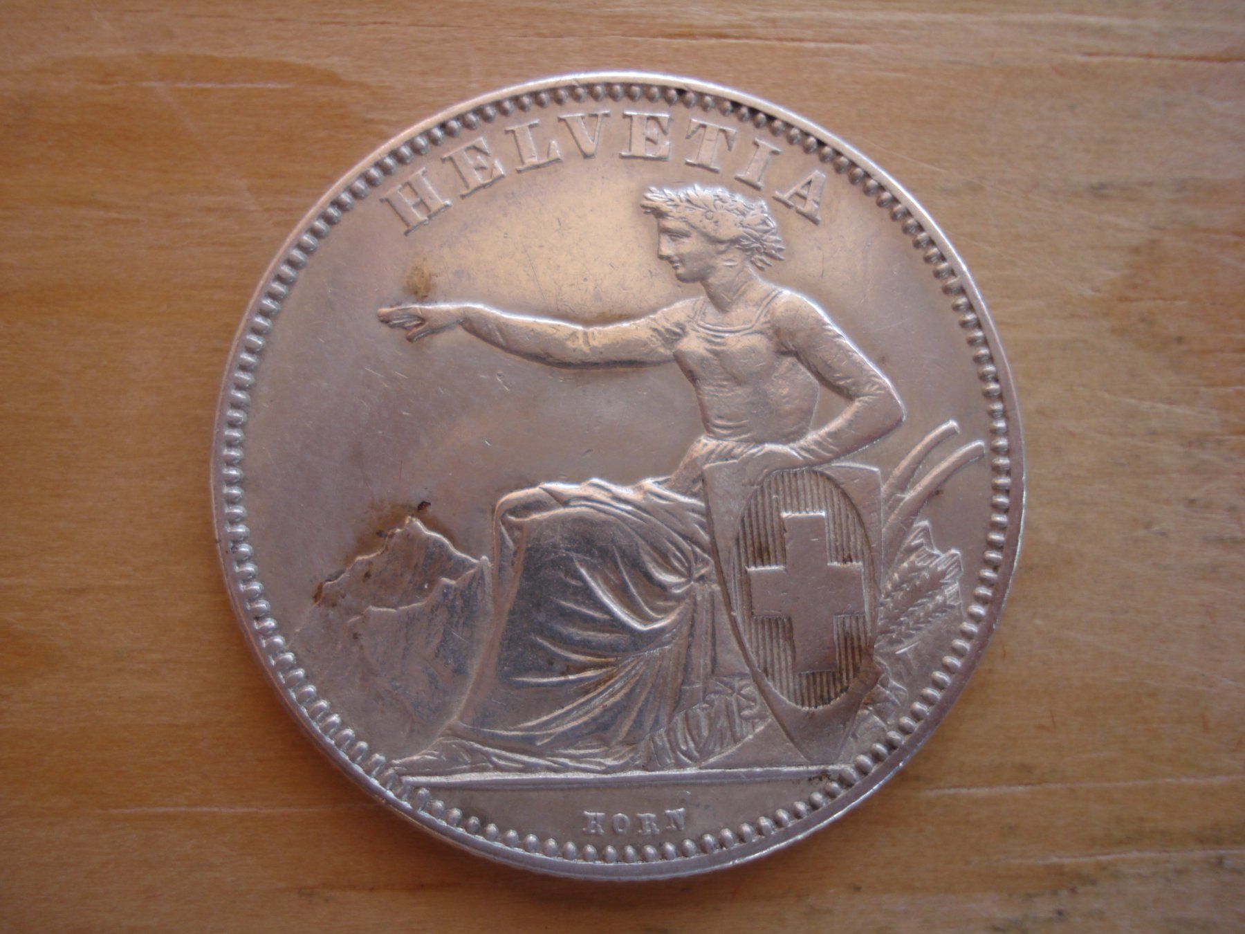 Tutti le monete: (C1) 2 Franken 1860 SS-VZ – Usato da Erlach venduto da Net-Coins 1