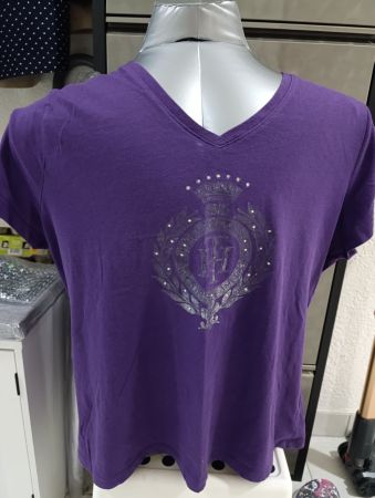 T-shirt Tommy Hilfiger violet