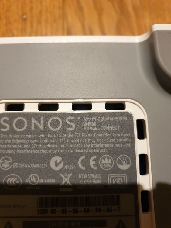 Sonos Lettore multimediale & Streamer: Sonos Connect - Gen 1 - Stream deine Musik – Usato da Windisch venduto da dom_8llt 3