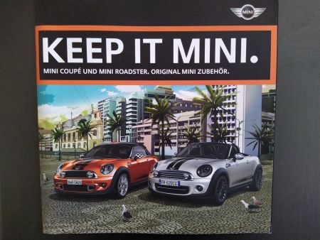 Prospekt Minizubehör MINI COUPÉ & ROADSTER& J.Cooper Works