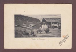 Chalets à BRETAYE - 1914 // pli d'angle //