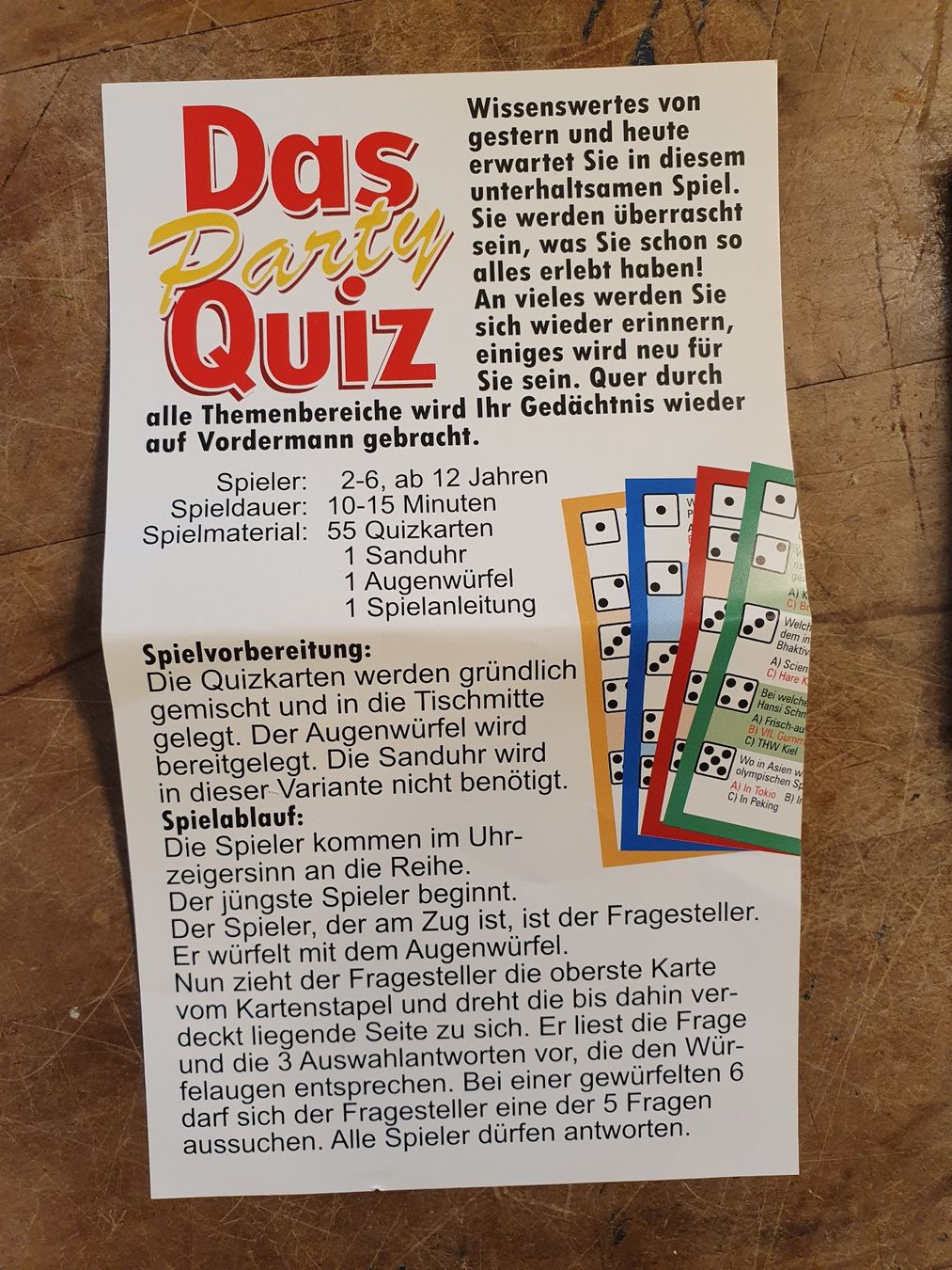 Giochi: Ü 60 Quizz – Usato da Zürich venduto da loosebone 1