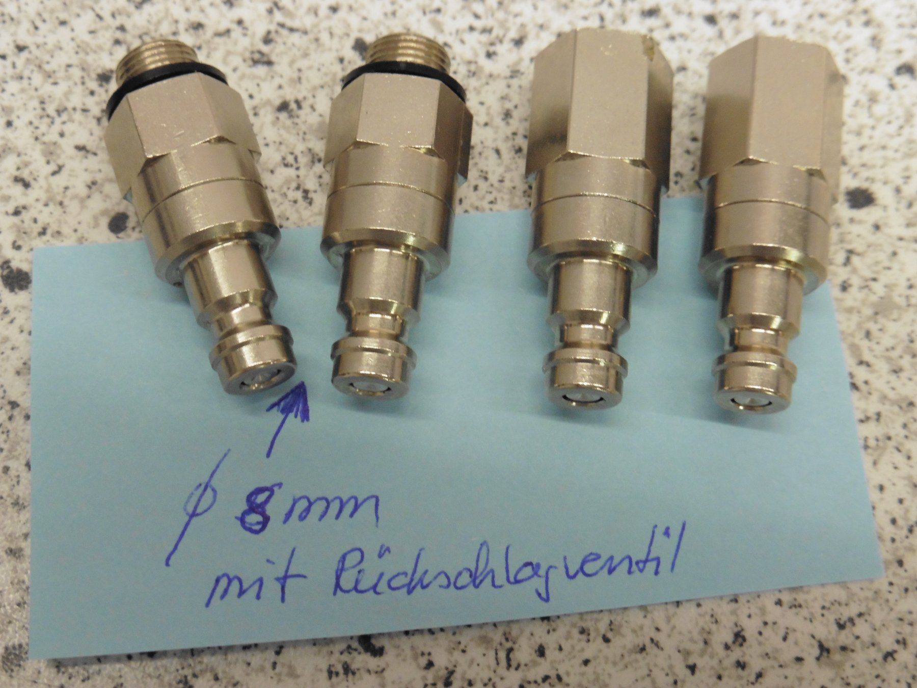 Altro per industria metallurgica: Schnellkupplungen mit Stecknippel – Nuovo (secondo la descrizione) da Mönchaltorf venduto da boesi51 2