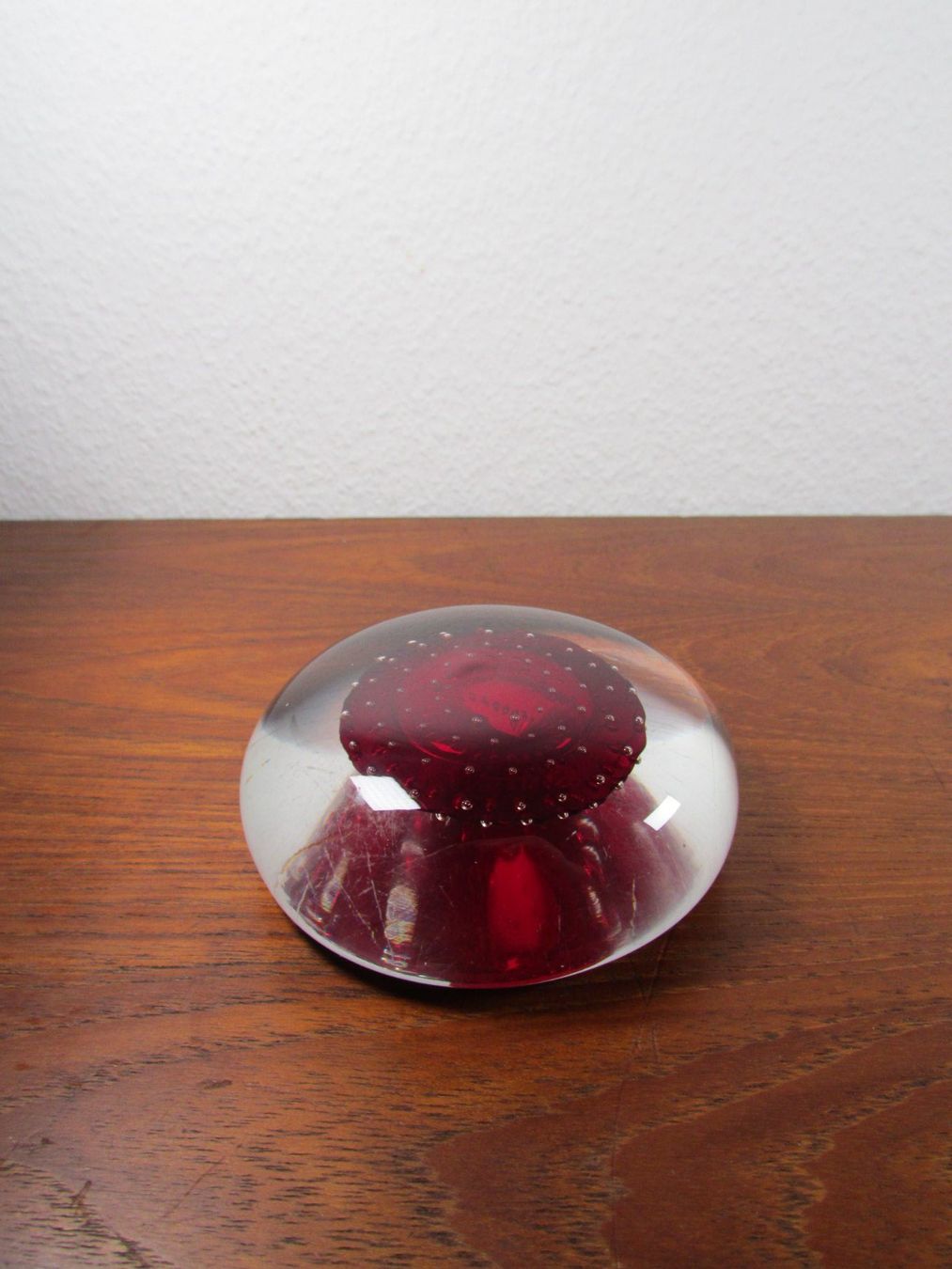 Statuette: Mid Century Paperweight Controlled Bubble Briefbeschwerer – Usato da Ostermundigen venduto da Zytrum 4
