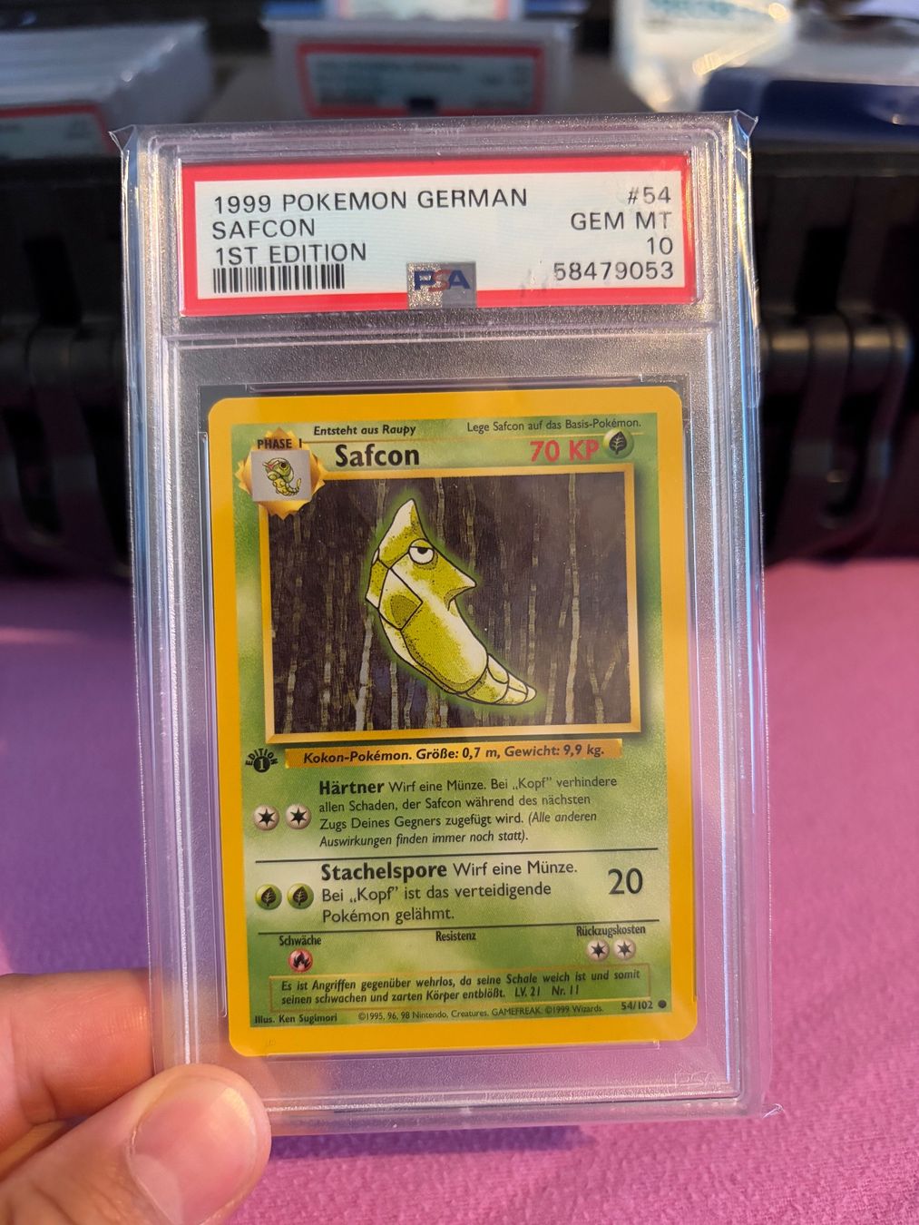 Pokémon Sammelbilder & Trading cards: Safcon 1. Edition PSA 10 – Gebraucht aus Kesswil von tim_t2rm