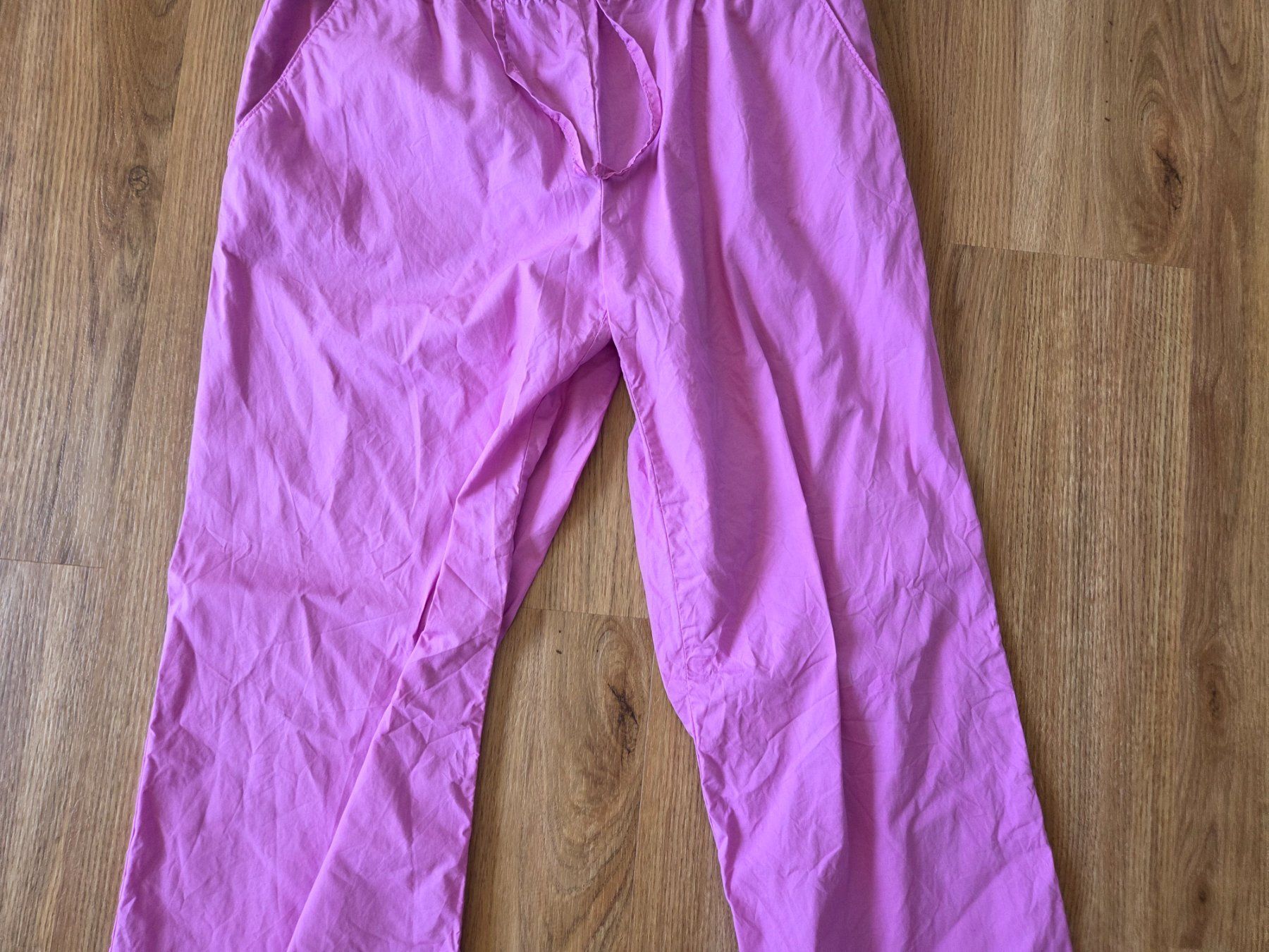 S.Oliver Pantaloni: s.Oliver Culotte, Elastikbund, Tunnelzug, Gr. 36, rosa – Nuovo (secondo la descrizione) da Heinrichswil venduto da sabi2809 3