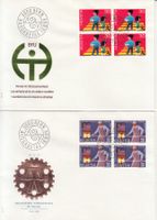 SBK 469 - 470 im 4er-Block FDC