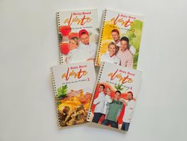 4 Kochbücher Betty Bossi al dente 1-4